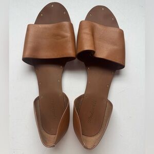 Madewell Leather Slides Size 10